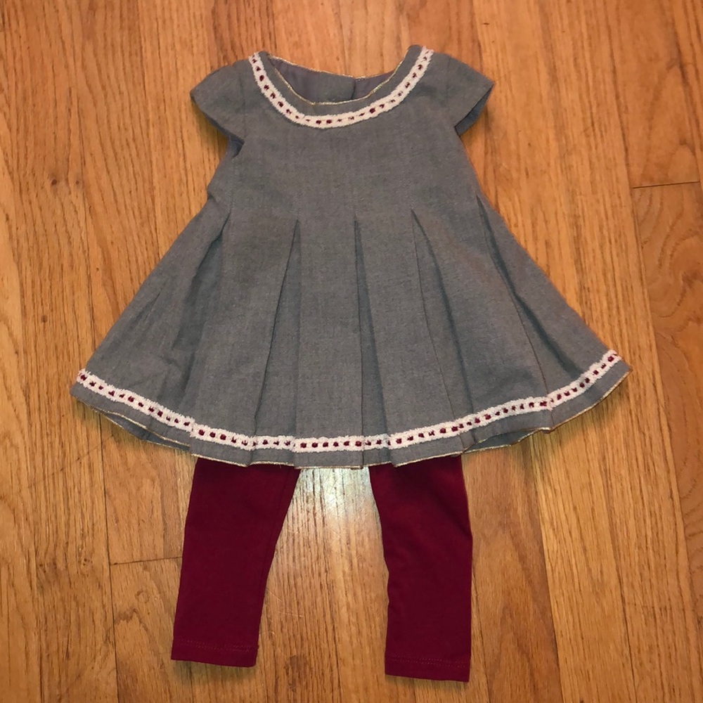Tahari Baby Dress with Leggings